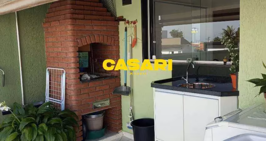 Cobertura com 3 dormitórios à venda, 200 m² - anchieta - são bernardo do campo/sp