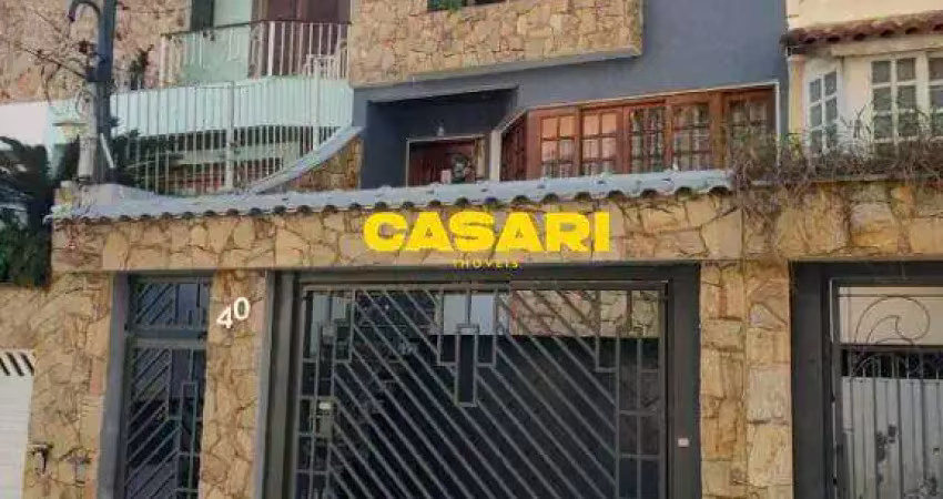 Sobrado com 3 dormitórios à venda, 254 m² - anchieta - são bernardo do campo/sp