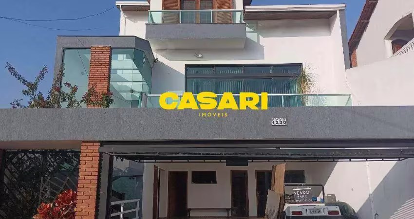 Sobrado com 4 dormitórios à venda, 332 m² - parque espacial - são bernardo do campo/sp