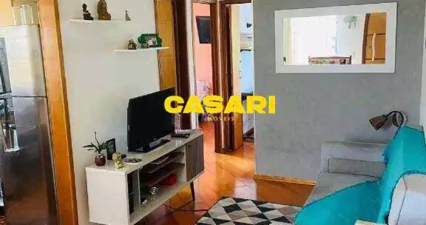 Apartamento com 2 dormitórios à venda, 50 m² - baeta neves - são bernardo do campo/sp