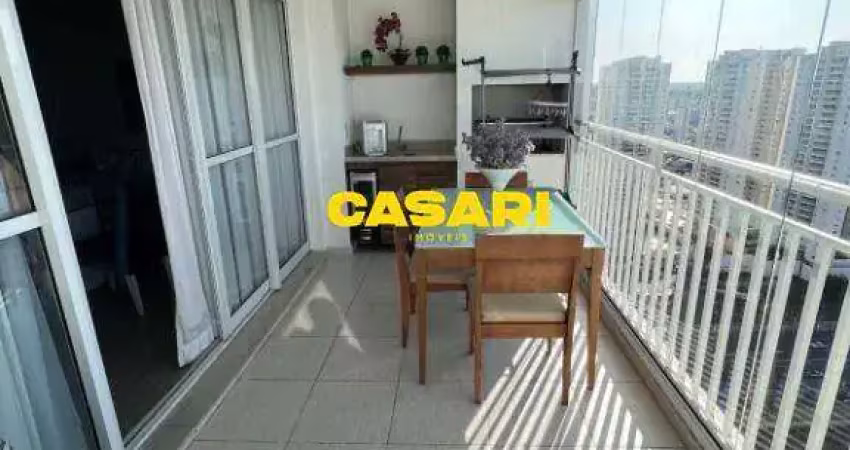 Apartamento com 3 dormitórios à venda, 123 m² – centro – são bernardo do campo/sp