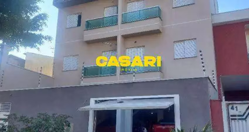 Apartamento com 2 dormitórios à venda, 54 m² por r$ 330.000,00 - vila linda - santo andré/sp