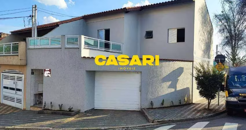 Sobrado com 4 dormitórios à venda, 167 m² - assunção - são bernardo do campo/sp