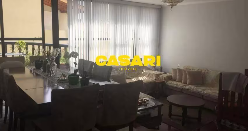 Apartamento com 3 dormitórios à venda, 130 m² - campestre - santo andré/sp