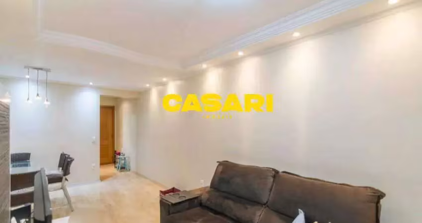 Apartamento com 3 dormitórios à venda, 85 m² - vila valparaíso - santo andré/sp