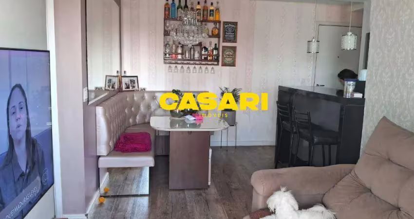 Apartamento com 2 dormitórios à venda, 53 m² - centro - são bernardo do campo/sp