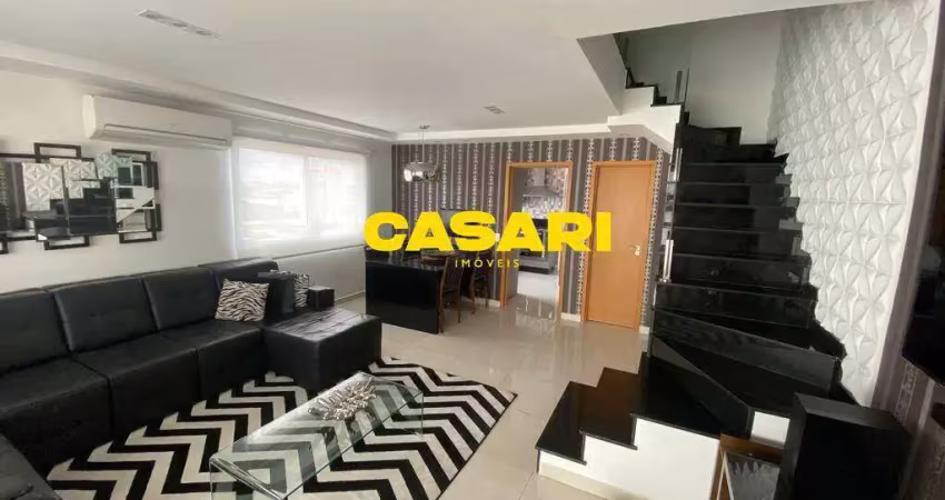 Cobertura com 3 dormitórios à venda, 320 m² - paulicéia - são bernardo do campo/sp