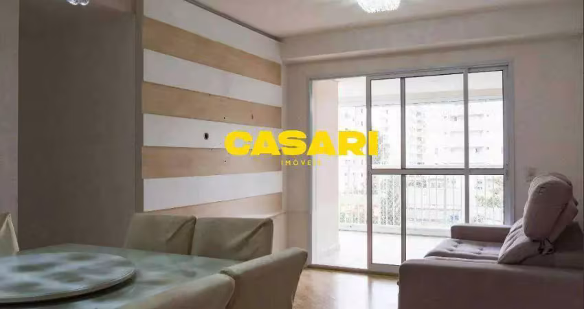 Apartamento com 3 dormitórios à venda, 101 m² - campestre - santo andré/sp
