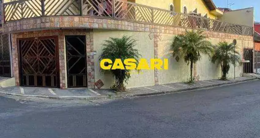 Sobrado com 3 dormitórios à venda, 169 m² - dos casa - são bernardo do campo/sp