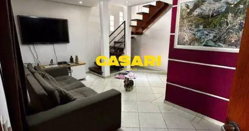 Sobrado com 3 dormitórios à venda, 130 m² - demarchi - são bernardo do campo/sp