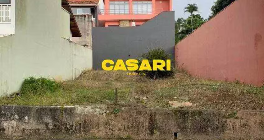 Terreno à venda, 250 m² - parque espacial - são bernardo do campo/sp