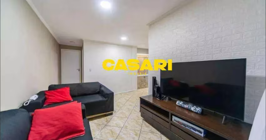 Apartamento com 3 dormitórios à venda, 76 m² - vila bela vista - santo andré/sp