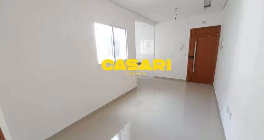 Cobertura com 2 dormitórios à venda, 103 m² - jardim las vegas - santo andré/sp