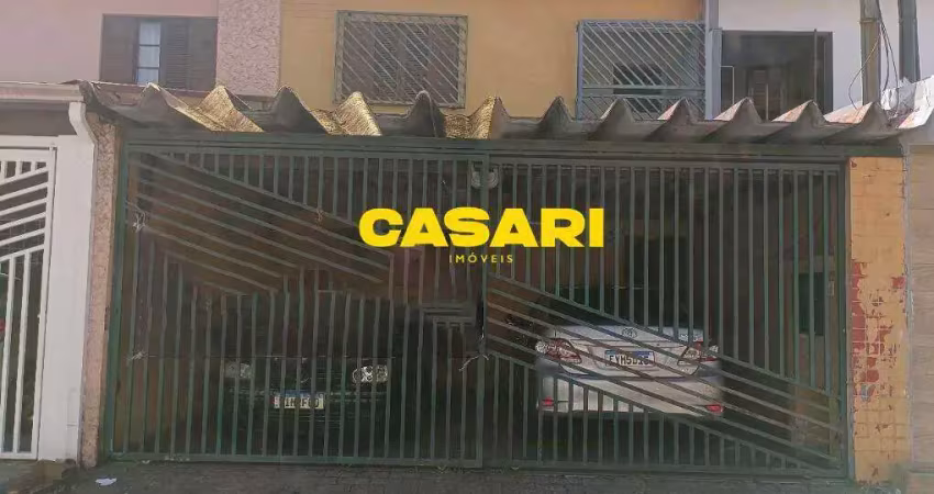 Sobrado com 3 dormitórios à venda, 180 m² - vila mazzei - santo andré/sp