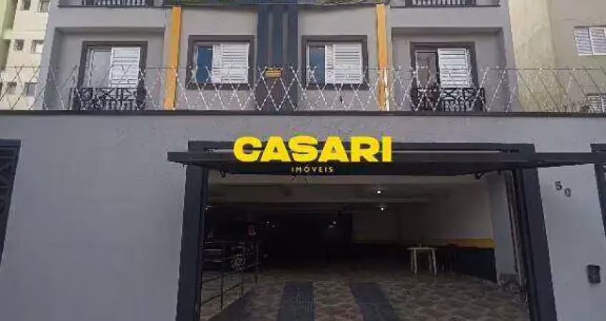 Cobertura com 2 dormitórios à venda, 100 m² - vila assunção - santo andré/sp