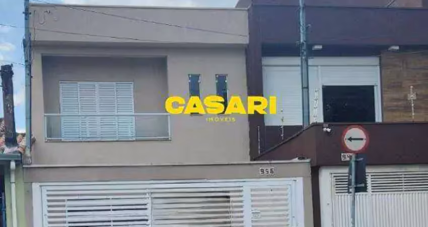 Sobrado com 3 dormitórios à venda, 114 m² - campestre - santo andré/sp