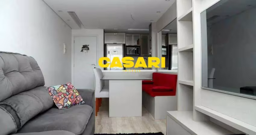 Apartamento com 2 dormitórios à venda, 52 m² - centro - são bernardo do campo/sp