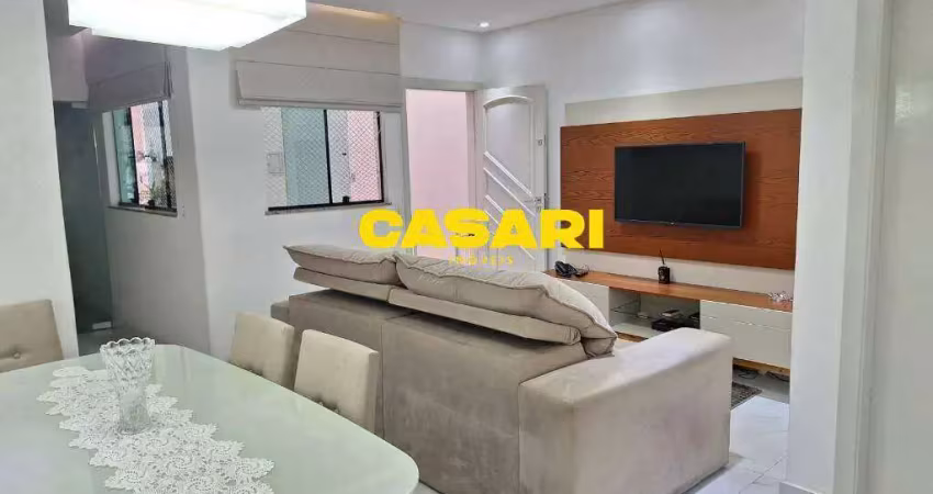 Sobrado com 3 dormitórios à venda, 200 m² - taboão - são bernardo do campo/sp