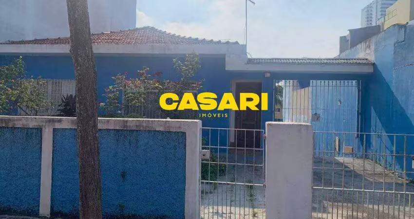 Terreno à venda no jardim do mar, são bernardo – 300m² com casa antiga
