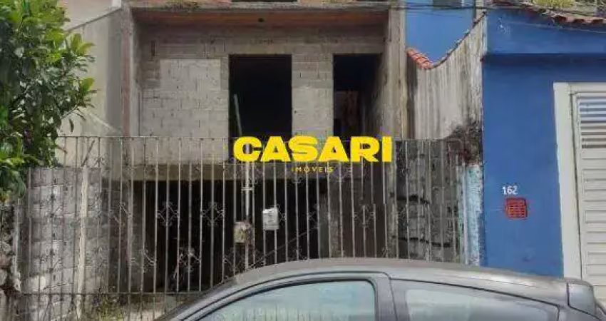Terreno com sobrado à venda no assunção, são bernardo – 137m² e 165m² construídos
