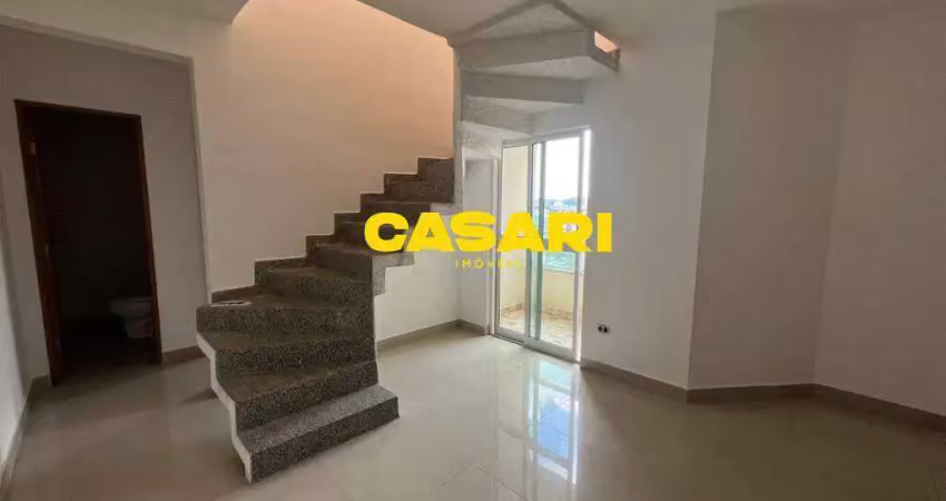 Cobertura com 3 dormitórios à venda, 120 m² – nova petrópolis, são bernardo do campo