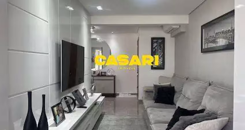Apartamento com 2 dormitórios à venda, 90 m² - fundação - são caetano do sul/sp