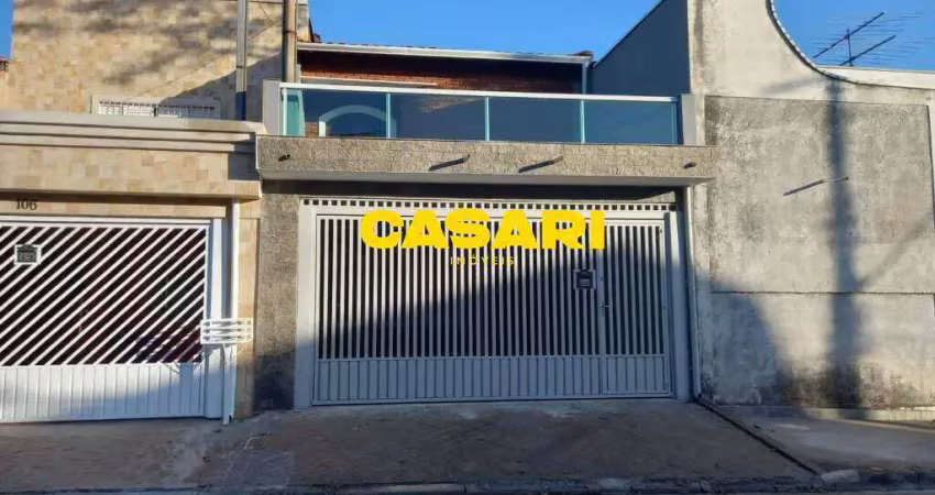 Sobrado com 3 dormitórios à venda, 180 m² - jardim ana maria - santo andré/sp