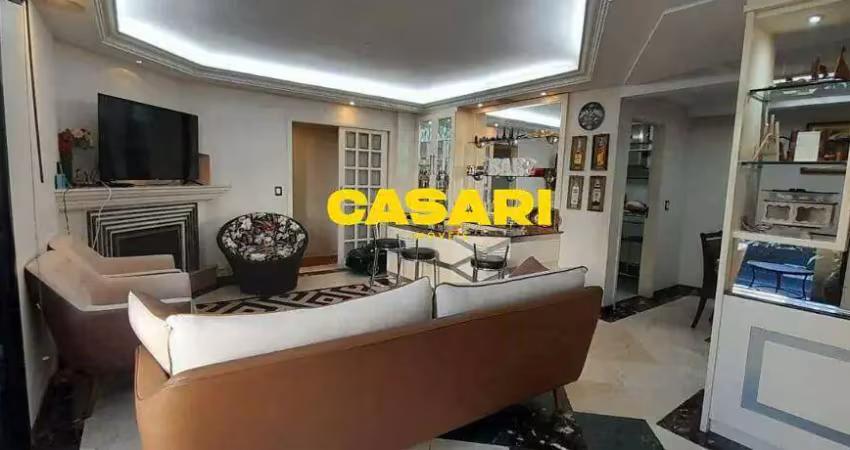 Apartamento com 3 dormitórios à venda, 156 m² - santa paula - são caetano do sul/sp