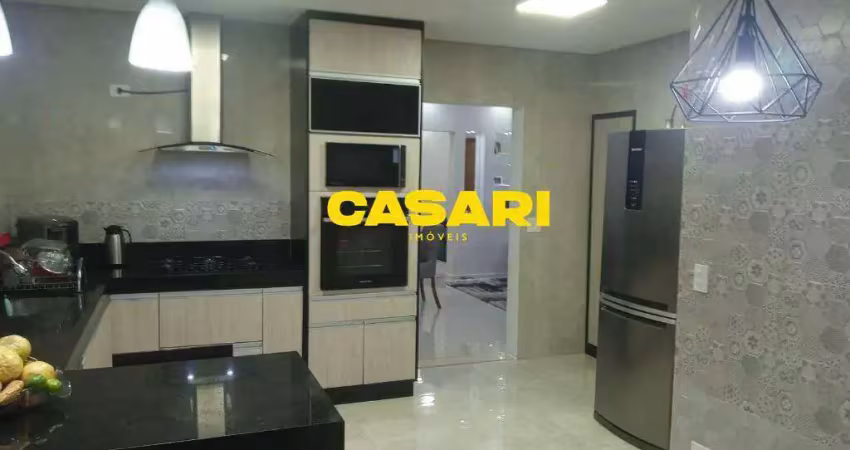 Apartamento com 3 dormitórios à venda, 204 m² - centro - são bernardo do campo/sp