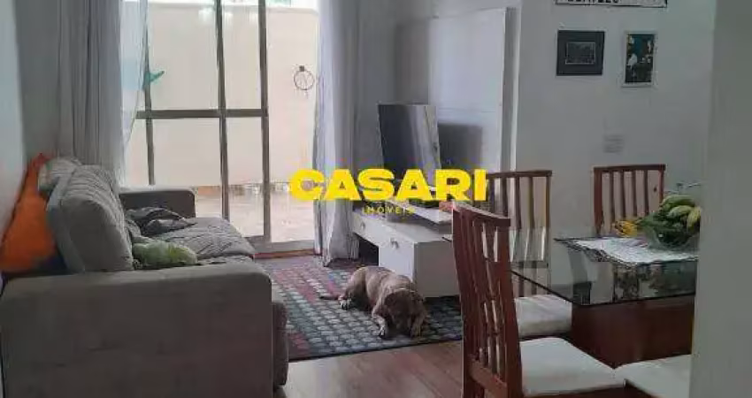 Apartamento com 3 dormitórios à venda, 106 m² - vila homero thon - santo andré/sp