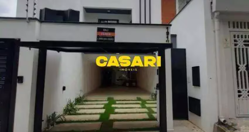 Sobrado com 3 dormitórios à venda, 300 m² - jardim - santo andré/sp