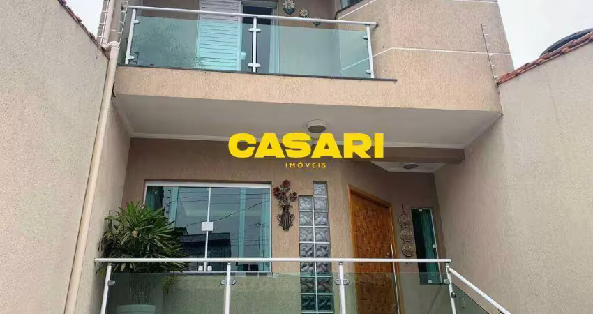 Sobrado com 3 dormitórios à venda, 270 m² - assunção - são bernardo do campo/sp
