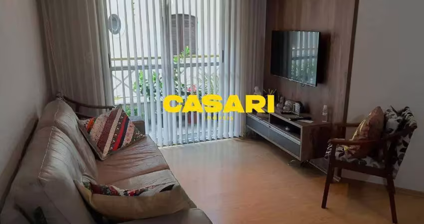 Apartamento com 2 dormitórios à venda, 72 m² - jardim bela vista - santo andré/sp