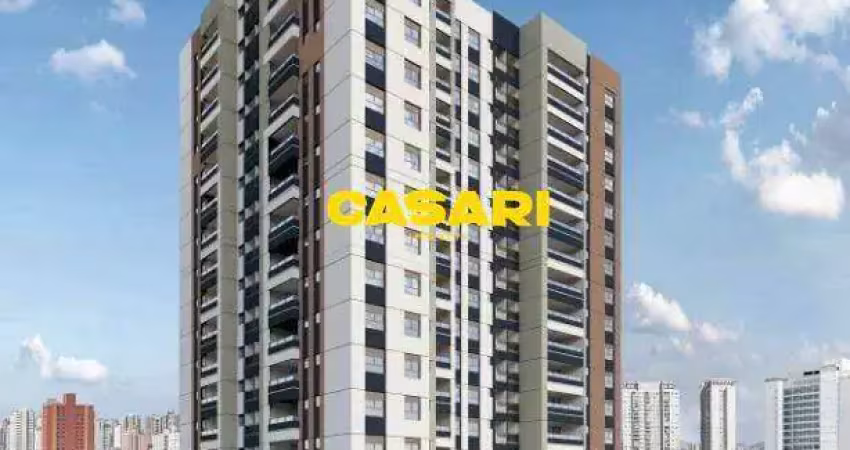 Apartamento com 3 dormitórios à venda, 109 m² - vila assunção - santo andré/sp