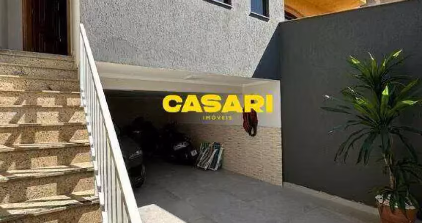 Sobrado 3 dormitórios com suíte e área gourmet à venda – jardim rina, santo andré