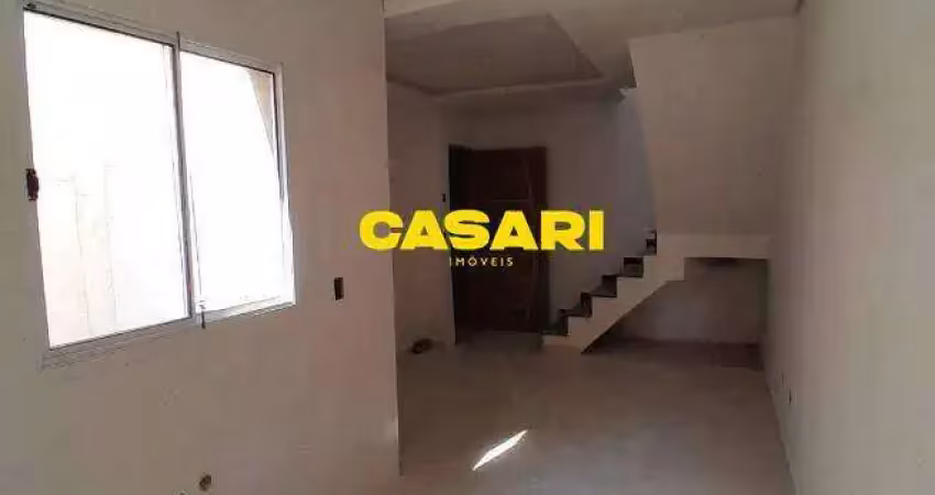 Cobertura com 2 dormitórios à venda, 90 m² - parque oratório - santo andré/sp
