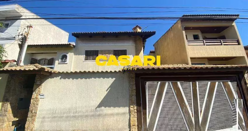 Sobrado com 3 dormitórios à venda, 250 m² - nova petrópolis - são bernardo do campo/sp
