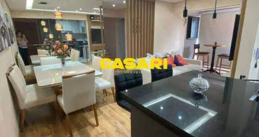 Apartamento 3 dormitórios com varanda gourmet à venda no jardim – santo andré