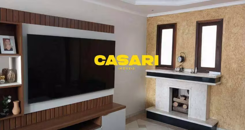 Sobrado com 4 dormitórios à venda – 267m², 3 suítes e churrasqueira – parque selecta, são bernardo do campo