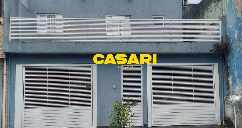 Sobrado com 3 dormitórios à venda, 221 m² - dos casa - são bernardo do campo/sp