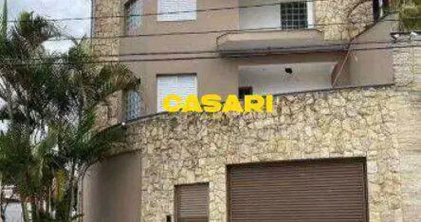 Sobrado com 4 dormitórios à venda, 230 m² - taboão - são bernardo do campo/sp