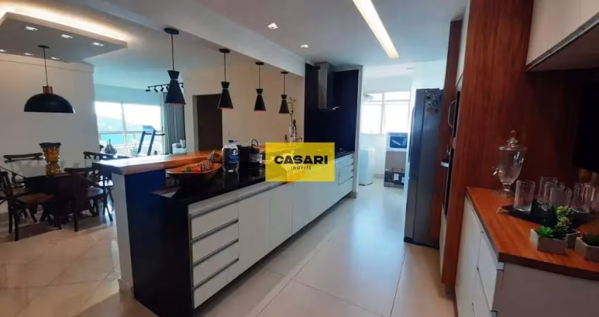 Apartamento com 4 dormitórios à venda, 186 m² - vila caminho do mar - são bernardo do campo/sp