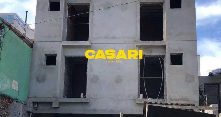 Cobertura com 2 dormitórios à venda, 82 m² - vila leopoldina - santo andré/sp
