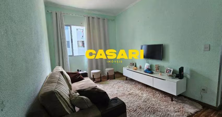 Apartamento com 2 dormitórios à venda, 60 m² - vila valparaíso - santo andré/sp