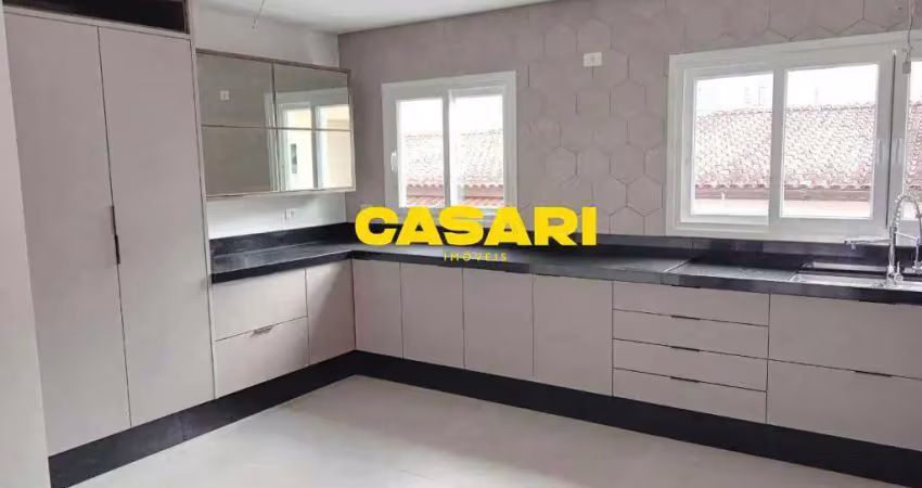 Sobrado novo com 3 suítes à venda no nova petrópolis – 250 m², área gourmet e 4 vagas