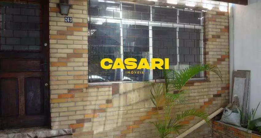 Sobrado com 2 dormitórios à venda, 258 m² - campestre - santo andré/sp