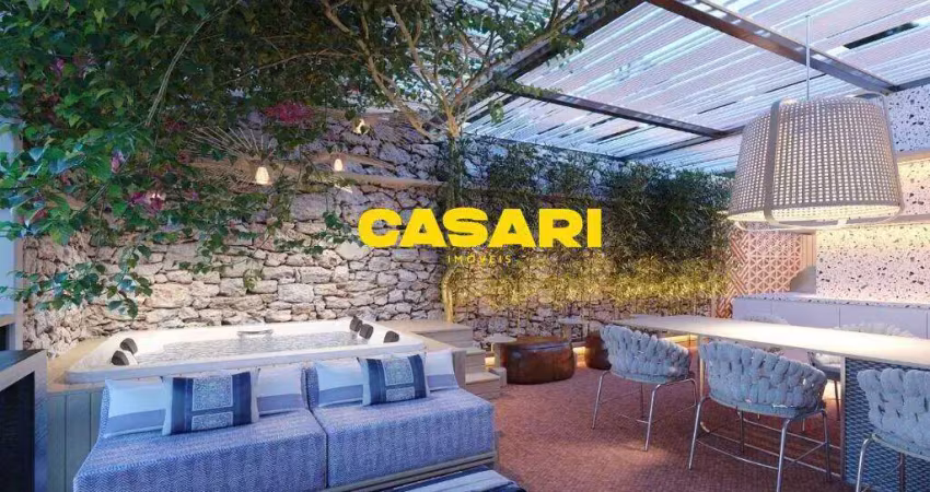 Cobertura com 2 dormitórios à venda, 138 m² - nova petrópolis - são bernardo do campo/sp