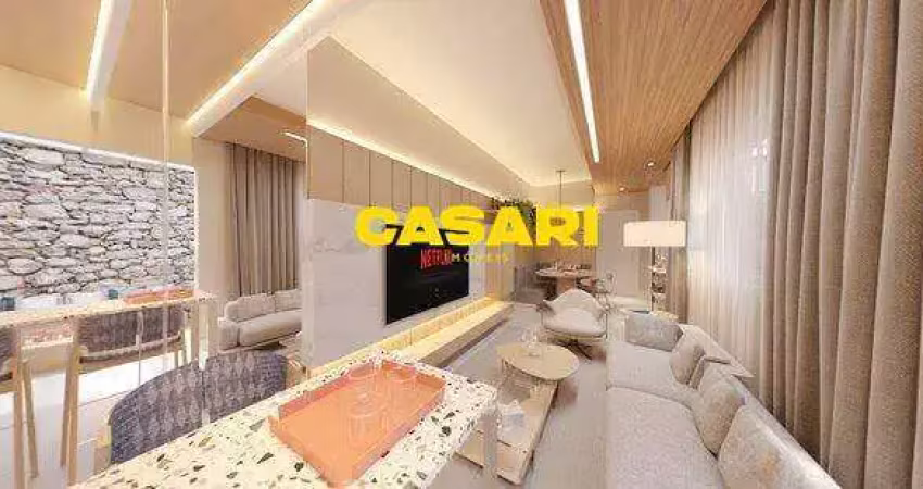 Apartamento com 2 dormitórios à venda, 67 m² - nova petrópolis - são bernardo do campo/sp