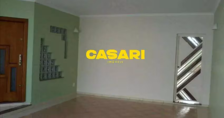 Sobrado com 3 dormitórios à venda, 246 m² - campestre - santo andré/sp