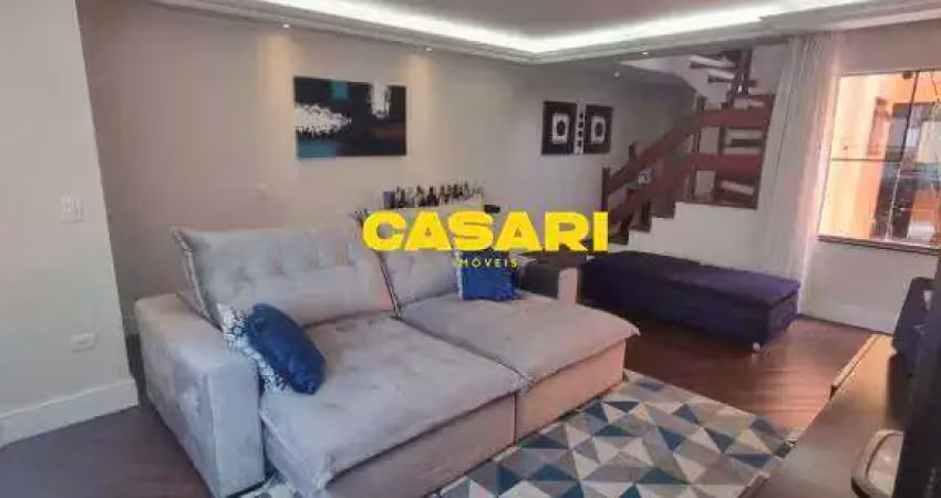 Sobrado 3 suítes com área gourmet e 5 vagas à venda no assunção – são bernardo do campo